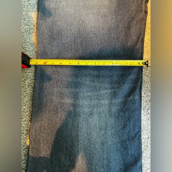 HALARA Wide-Leg Sweat Pant Jeans in Dark Blue Fade - Picture 8 of 12